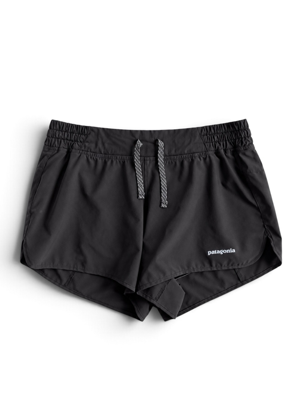 Patagonia Nine Trails Running Shorts Black Size Medium